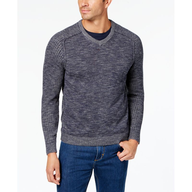 Tommy Bahama Mens Gran Rey Reversible V Neck Sweater